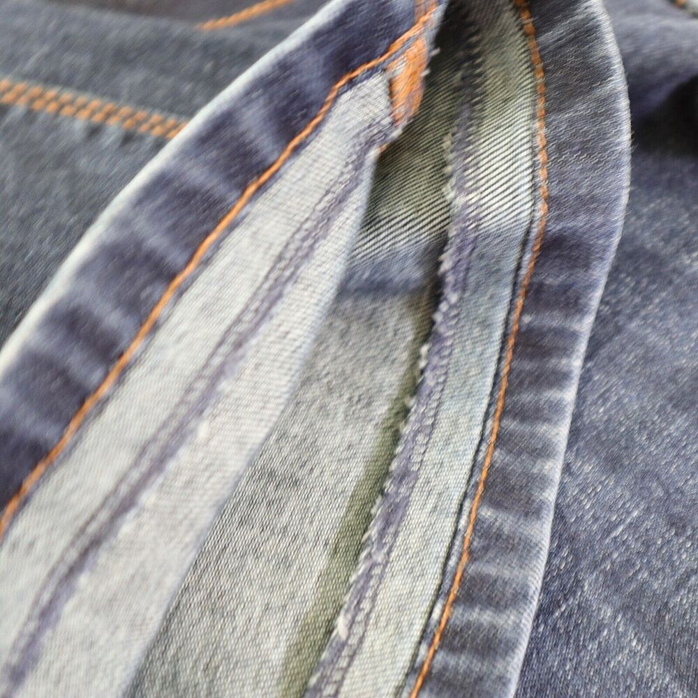 J Jill Size 16 Authentic Fit Slim Bootcut Jeans Hemmed Denim Blue - Picture 7 of 9
